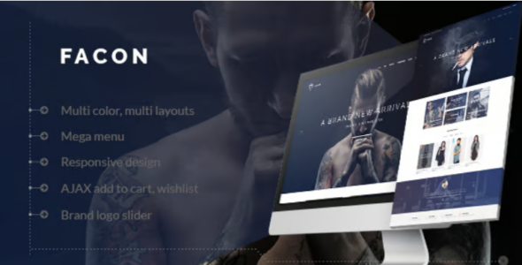 Facon - Fashion Responsive Shopify Theme OS 2.0 WordPress Theme