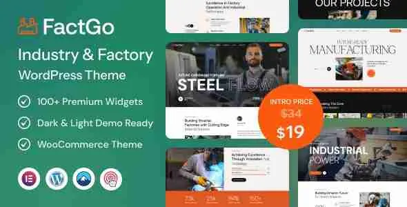 FactGo – Construction Factory & Industry WordPress Theme 1 Fact Go – Construction Factory & Industry WordPress Theme