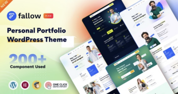 Fallow Personal Portfolio WordPress Theme