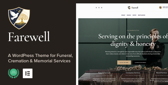 Farewell - Funeral & Memorial Services WordPress Theme 1 Farewell - Funeral & Memorial Services WordPress Theme