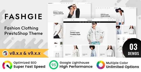 Fashgie - Fashion & Clothing Store Prestashop Theme 1 Fashgie Fashion & Clothing Store Prestashop Theme
