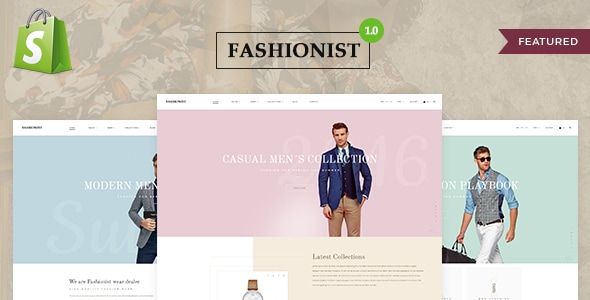Fashionist - Shopify Theme 1 Fashionist Shopify Theme