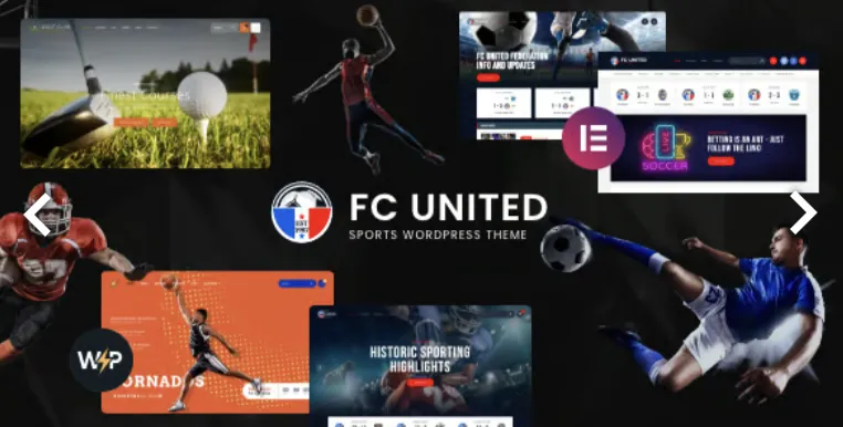 FC United Pro | Football, Soccer & Sports WordPress Theme 1 FC United Pro sports WordPress theme