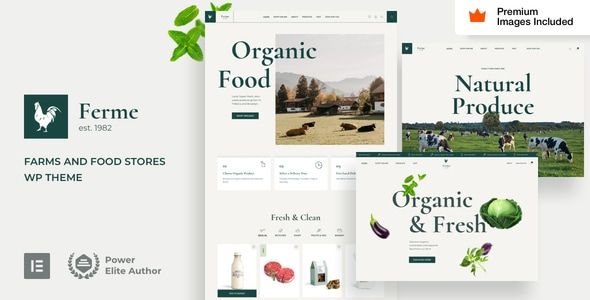 Ferme - Food Farm Ecommerce WordPress Theme 1 Ferme - Food Farm Ecommerce WordPress Theme