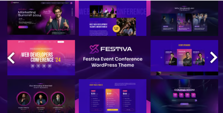 Festiva - Event & Conference WordPress Theme 1 Festiva - Event & Conference WordPress Theme
