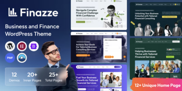 Finazze Business and Finance WordPress Theme