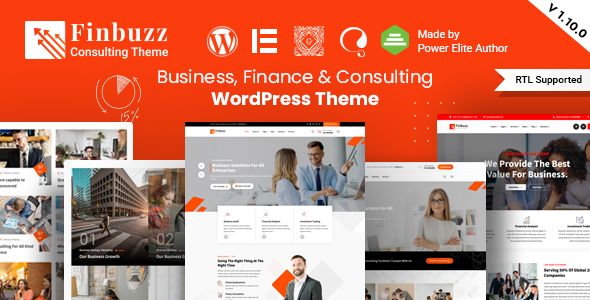 Finbuzz - Corporate Business WordPress Theme 1 Finbuzz - Corporate Business WordPress Theme