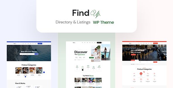Findup – Directory & Listing WordPress Theme 1 Findup WordPress Theme