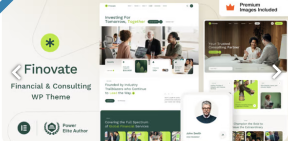 Finovate Financial & Consulting WordPress Theme