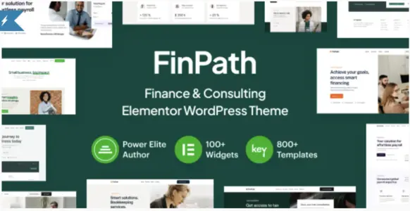 Fin Path Pro – Finance & Consulting WordPress Theme