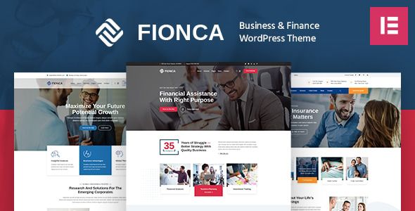 Fionca – Business Finance WordPress Theme 1 Fionca Business & Finance WordPress Theme