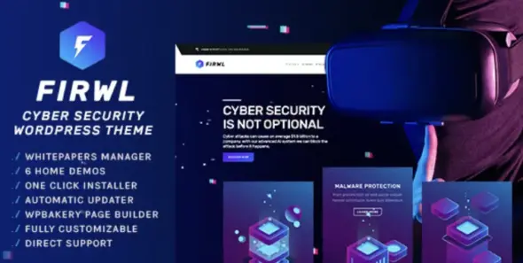 Firwl Pro Cyber Security WordPress Theme