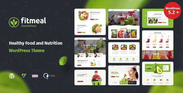Fitmeal – Healthy Food Delivery and Diet Nutrition WordPress Theme 1 Fitmeal – Healthy Food Delivery and Diet Nutrition WordPress Theme