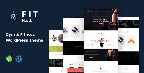 Fitnastic - Gym & Fitness WordPress Theme 1 Fitnastic Gym & Fitness WordPress Theme