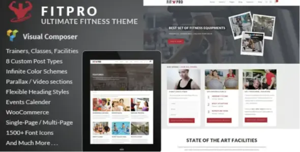 Fit Pro Ultimate Fitness Theme
