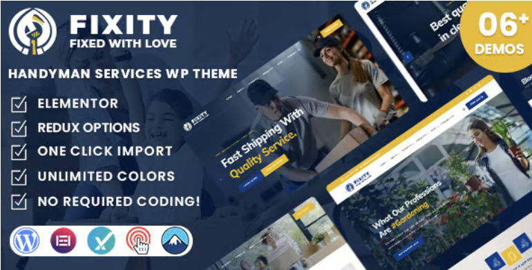 Fixity – Handyman Services WordPress Theme 1 Fixity – Handyman Services WordPress Theme