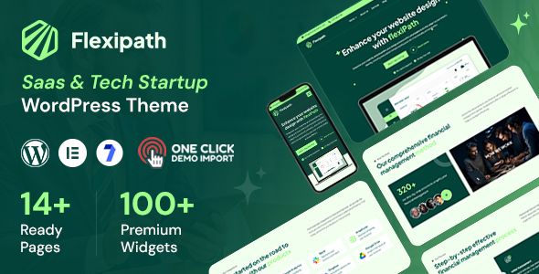 Flexipath - Startup & SaaS WordPress Theme 1 Flexipath Saa S & Startup WordPress Theme