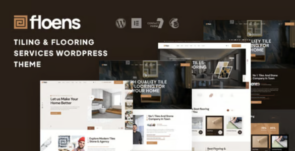 Floens Tiling & Flooring Services WordPress Theme