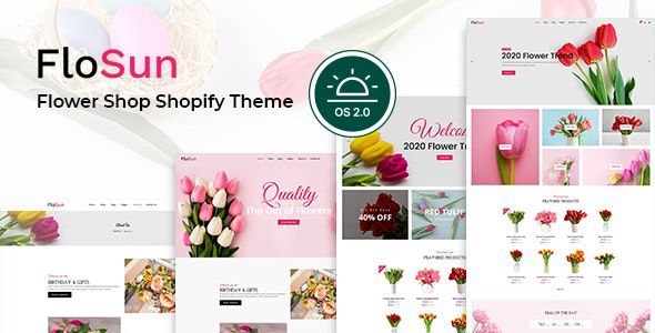 Flosun - Flower Shop Shopify Theme 1 Flosun Flower Shop Shopify Theme