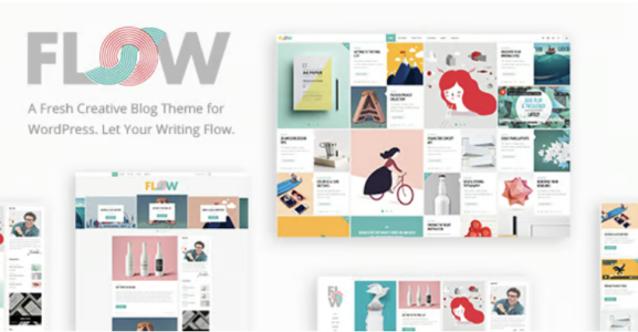 Flow - Creative Blog WordPress Theme