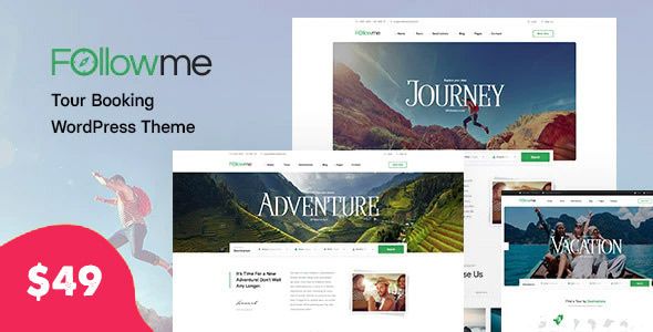 Followme – Tour Booking WordPress Theme 1 Followme Tour Booking WordPress Theme