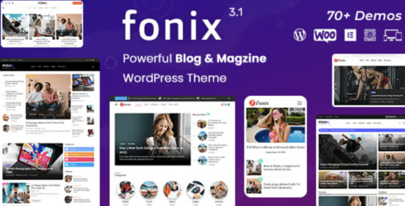 Fonix Newspaper Magazine WordPress Theme