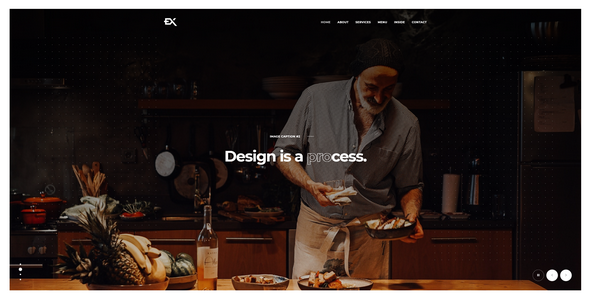 Foodex - One Page Restaurant WordPress Theme 1 Foodex - One Page Restaurant WordPress Theme