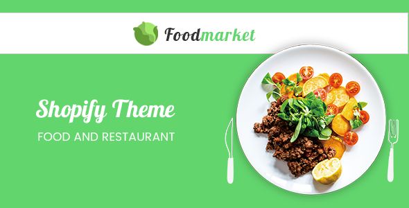 Foodmarket - Responsive Shopify Theme 1 Foodmarket Shopify Theme