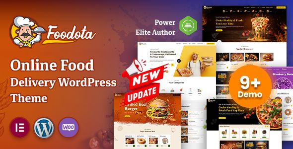 Foodota – Online Food Delivery WordPress Theme 1 Foodota Online Food Delivery WordPress Theme