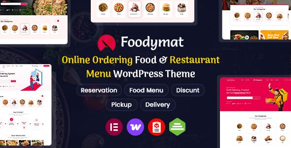 Foodymat – Restaurant WordPress Theme 1 Foodymat – Restaurant WordPress Theme