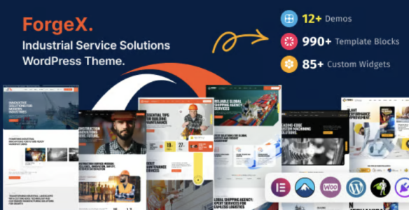 Forgex Industrial & Factory WordPress Theme
