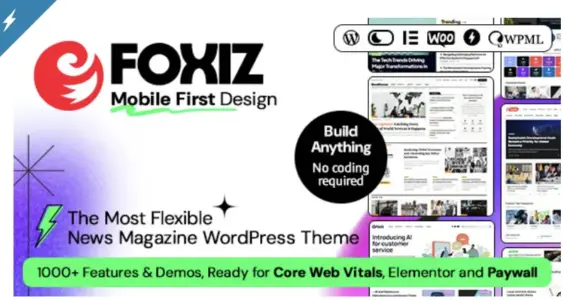 Foxiz Pro – Newspaper News & Magazine WordPress Theme