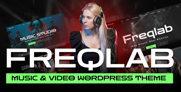 Freqlab - Music & Video WordPress Theme 1 Freqlab - Music & Video WordPress Theme