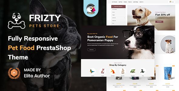 Frizty – Pet Store and Food PrestaShop Theme 1 Frizty Pet Store and Food PrestaShop Theme