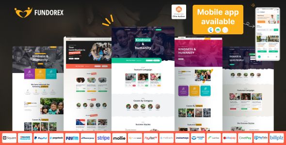 Fundorex – Crowdfunding Platform 1 Fundorex – Crowdfunding Platform WordPress Theme