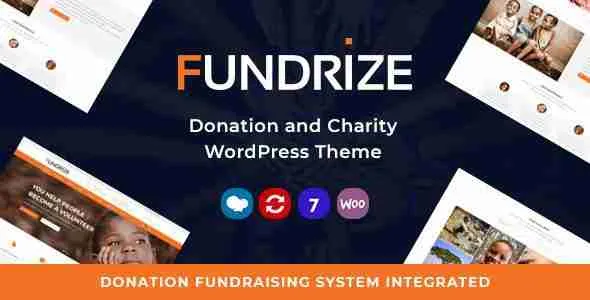 Fundrize | Responsive Donation & Charity WordPress Theme 1 Fundrize WordPress Theme