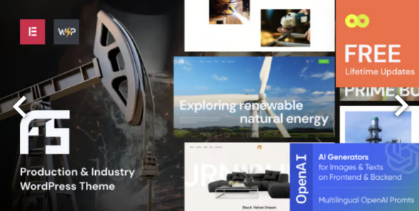 Fuse - Industry & Engineering Factory WordPress Theme