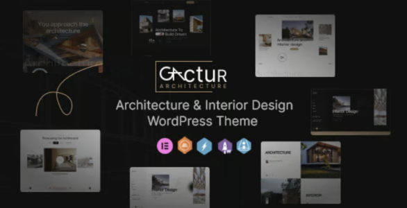 Gactur Architecture & Interior Design WordPress Theme