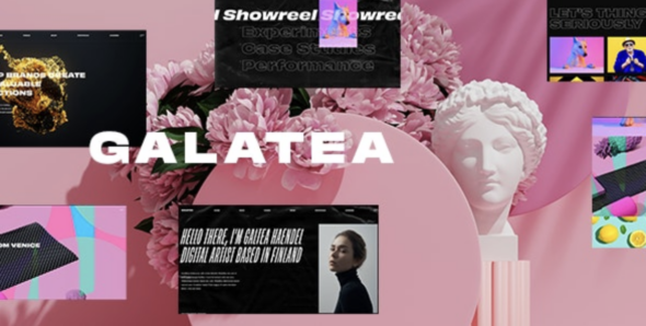 Galatea – Creative Portfolio WordPress Theme