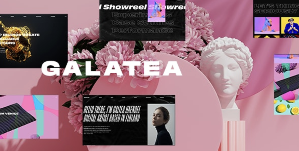 Galatea – Creative Portfolio WordPress Theme 1 Galatea – Creative Portfolio WordPress Theme