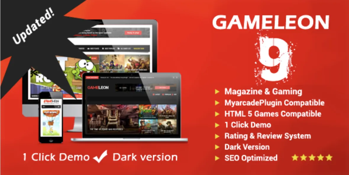 Gameleon Pro – WordPress Gaming & Magazine Theme 1 Gameleon Pro WordPress Gaming & Magazine Theme
