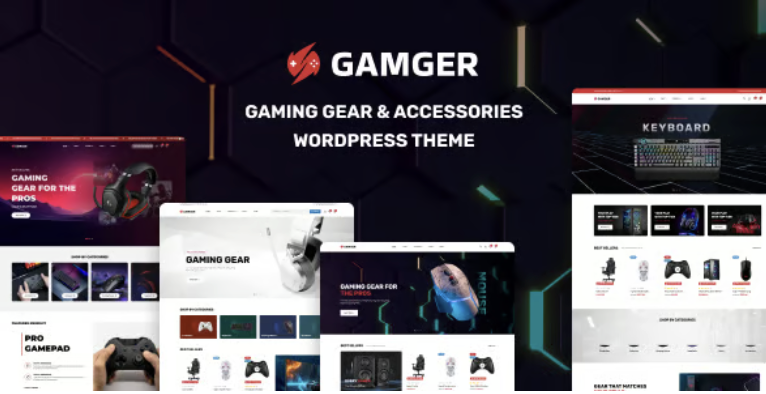 Gamger – Gaming Gear WooCommerce Theme 1 Gamger – Gaming Gear WooCommerce Theme