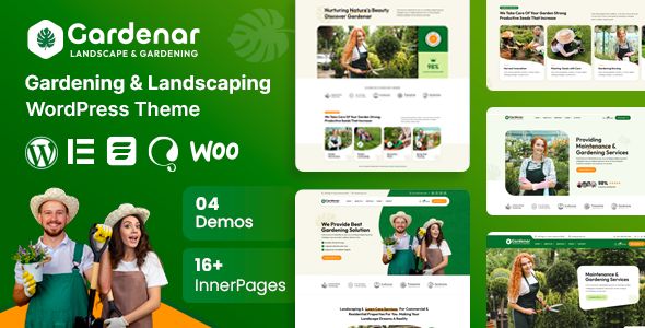Gardenar – Gardening and Landscaping WordPress Theme 1 Gardenar – Gardening and Landscaping WordPress Theme