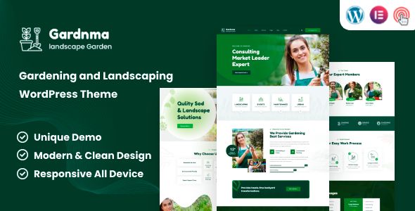 Gardnma – Gardening and Landscaping WordPress Theme 1 Gardnma – Gardening and Landscaping WordPress Theme