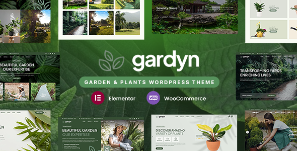 Gardyn - Gardening & Landscaping WordPress Theme 1 Gardyn Garden & Plants WordPress Theme