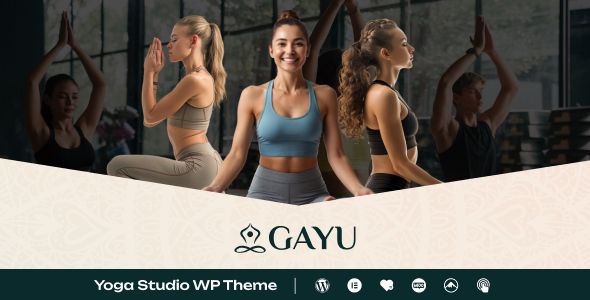 Gayu - Yoga WordPress Theme 1 Gayu - Yoga WordPress Theme
