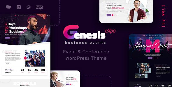 GenesisExpo | Business Events & Conference WordPress Theme 1 Genesis Expo | Business Events & Conference WordPress Theme