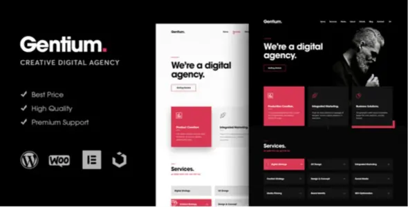 Gentium Pro WordPress Theme