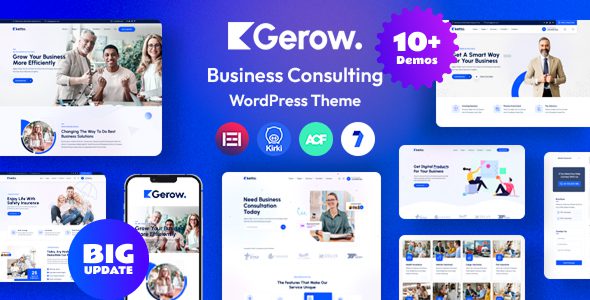Gerow - Business Consulting WordPress Theme 1 Gerow - Business Consulting WordPress Theme