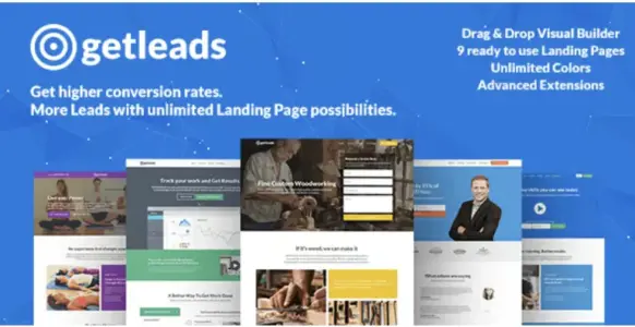 Getleads High-Performance Landing Page WordPress Theme